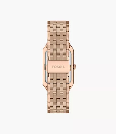 Raquel 26mm Three-Hand Date Rose Gold-Tone Stainless Steel & Salted Caramel Ceramic Watch