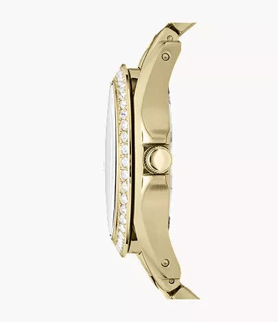 Riley 38mm Multifunction Gold-Tone Stainless Steel Watch