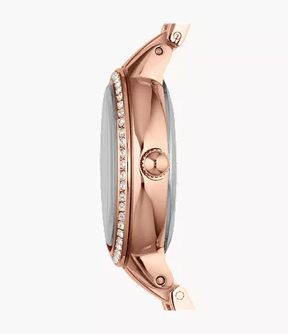 Virginia 30mm Rose-Tone Stainless Steel Watch