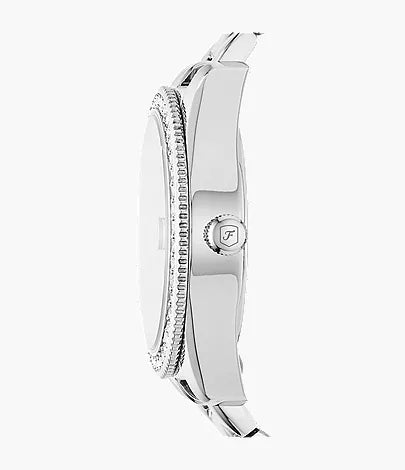 Scarlette 33mm Three-Hand Date Stainless Steel Watch