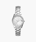 Scarlette 33mm Three-Hand Date Stainless Steel Watch