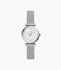 Carlie Mini 28mm Three-Hand Stainless Steel Watch