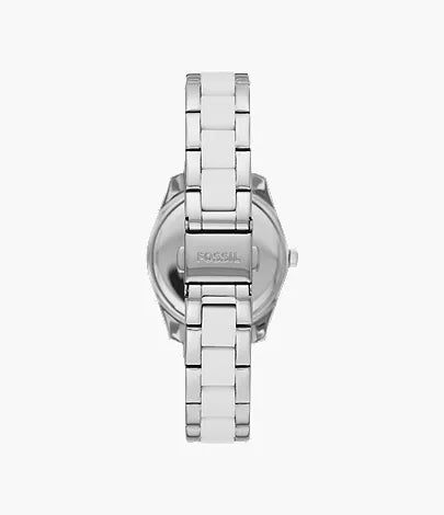 Scarlette 33mm Three-Hand Date Stainless Steel Watch