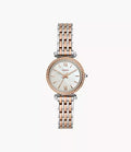 Carlie Mini 28mm Three-Hand Two-Tone Stainless Steel Watch