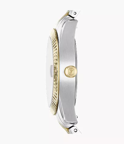 Scarlette 33mm Three-Hand Date Two-Tone Stainless Steel Watch