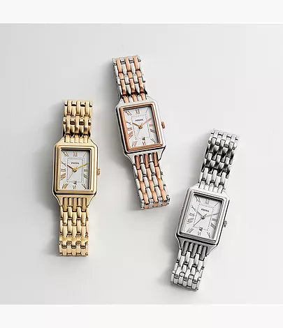 Raquel 23mm Three-Hand Date Gold-Tone Stainless Steel Watch