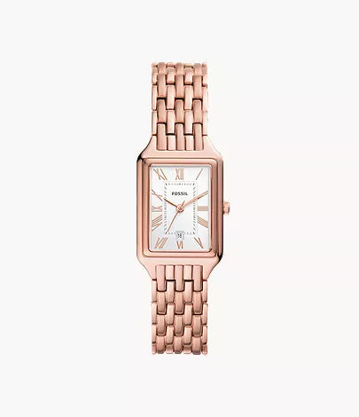 Raquel 23mm Three-Hand Date Rose Gold-Tone Stainless Steel Watch