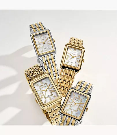 Raquel 26mm Three-Hand Date Gold-Tone Stainless Steel Watch