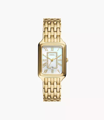 Raquel 26mm Three-Hand Date Gold-Tone Stainless Steel Watch