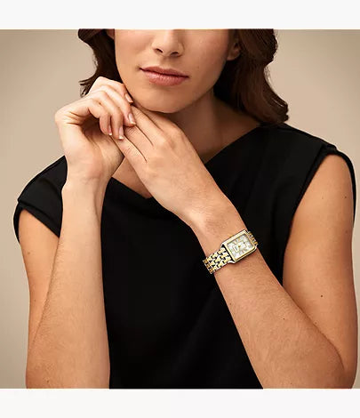 Raquel 26mm Three-Hand Date Two-Tone Stainless Steel Watch