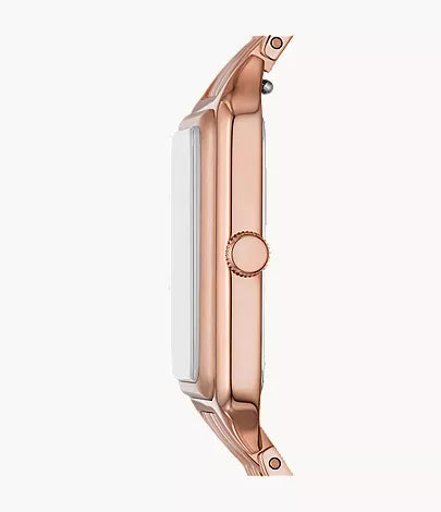 Raquel 26mm Three-Hand Date Rose Gold-Tone Stainless Steel Watch