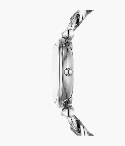 Carlie Mini 28mm Three-Hand Stainless Steel Watch