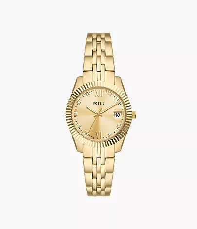Scarlette 33mm Three-Hand Date Stainless Steel Watch Z7