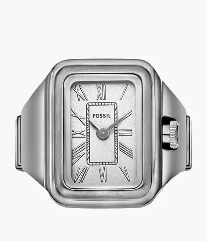 Raquel Watch Ring 14mm Two-Hand Stainless Steel