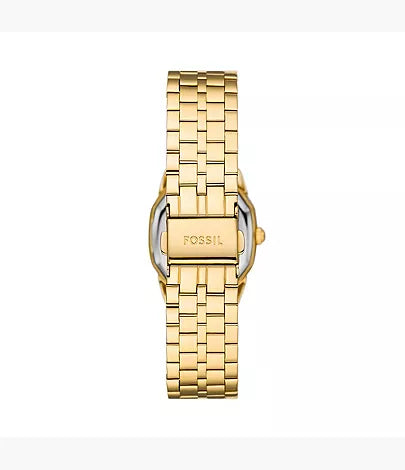 Harlow 27mm Three-Hand Gold-Tone Stainless Steel Watch