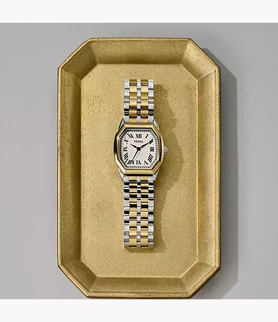 Harlow 27mm Three-Hand Two-Tone Stainless Steel Watch