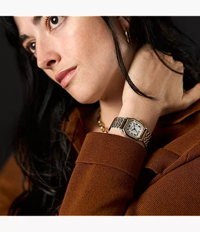 Harlow 27mm Three-Hand Two-Tone Stainless Steel Watch