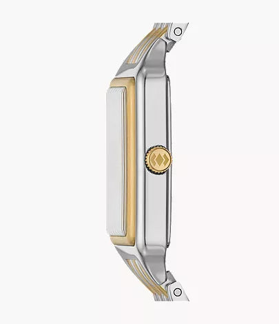 Raquel 23mm Three-Hand Date Two-Tone Stainless Steel Watch