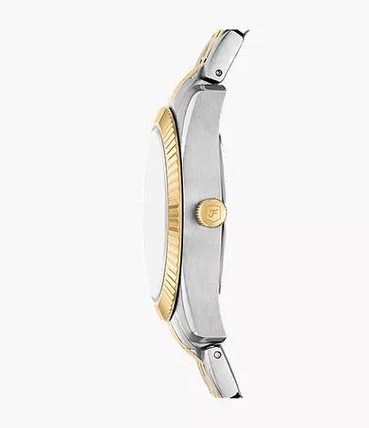 Scarlette 33mm Three-Hand Date Two-Tone Stainless Steel Watch