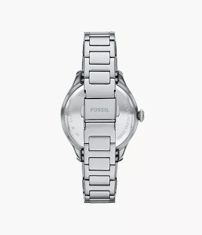Gilmore 38mm Three-Hand Date Stainless Steel Watch