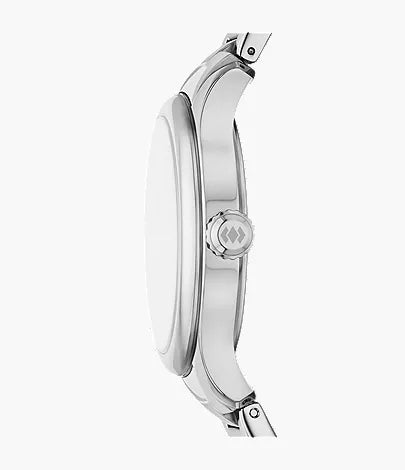 Gilmore 38mm Three-Hand Date Stainless Steel Watch