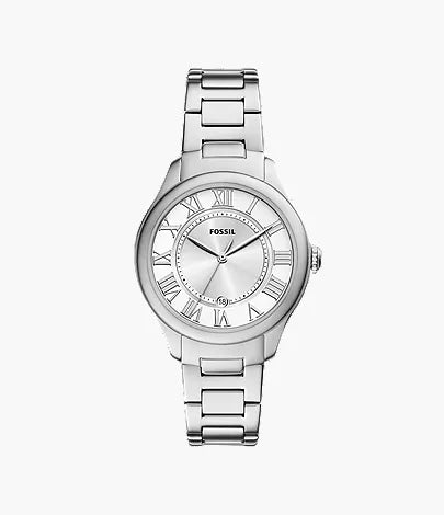 Gilmore 38mm Three-Hand Date Stainless Steel Watch