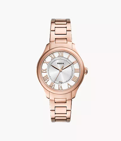 Gilmore 38mm Three-Hand Date Stainless Steel Watch B7