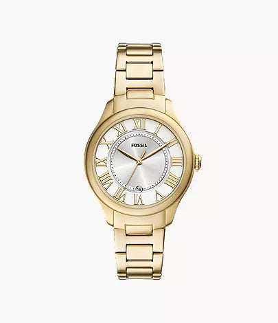 Gilmore 38mm Three-Hand Date Stainless Steel Watch B7
