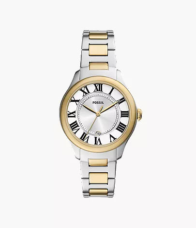 Gilmore 38mm Three-Hand Date Stainless Steel Watch B7