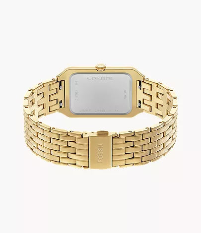 Raquel 26mm Three-Hand Date Gold-Tone Stainless Steel Watch
