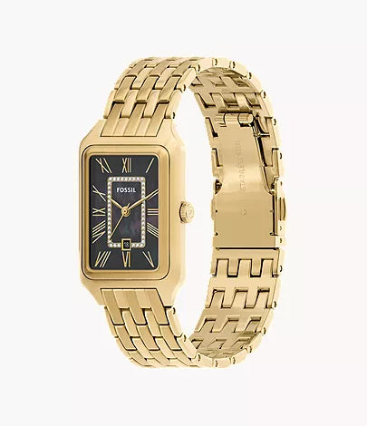 Raquel 26mm Three-Hand Date Gold-Tone Stainless Steel Watch
