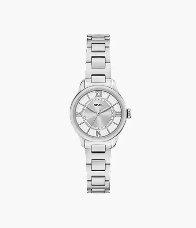 Gilmore 28mm Three-Hand Stainless Steel Watch
