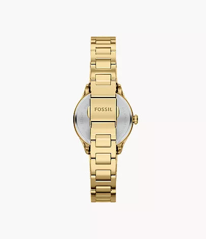 Gilmore 28mm Three-Hand Gold-Tone Stainless Steel Watch
