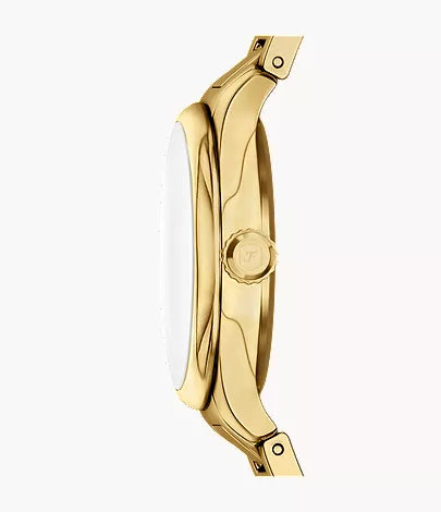 Gilmore 28mm Three-Hand Gold-Tone Stainless Steel Watch