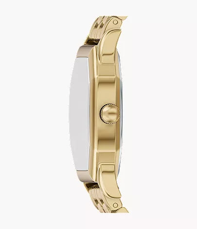 Harlow 27mm Three-Hand Gold-Tone Stainless Steel Watch