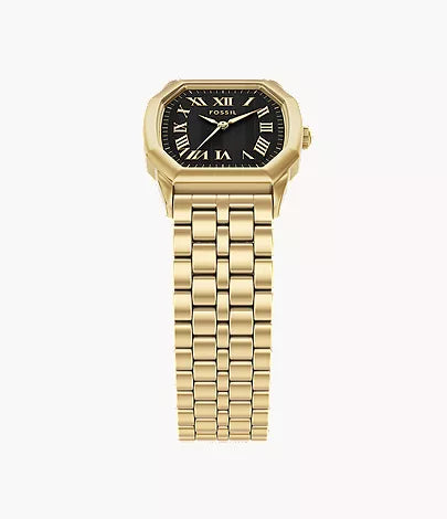 Harlow 27mm Three-Hand Gold-Tone Stainless Steel Watch