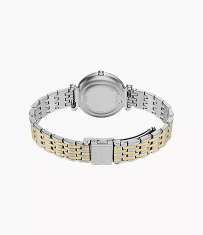 Carlie Mini 28mm Three-Hand Two-Tone Stainless Steel Watch