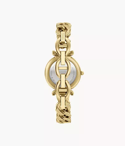Carlie Mini 28mm Three-Hand Gold-Tone Stainless Steel Watch