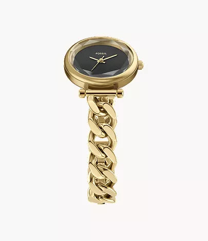 Carlie Mini 28mm Three-Hand Gold-Tone Stainless Steel Watch