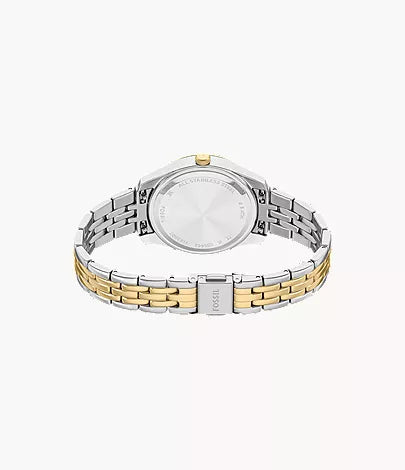 Scarlette 33mm Three-Hand Two-Tone Stainless Steel Watch