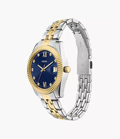 Scarlette 33mm Three-Hand Two-Tone Stainless Steel Watch