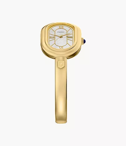 Sloan 25mm Three-Hand Gold-Tone Stainless Steel Watch Bangle