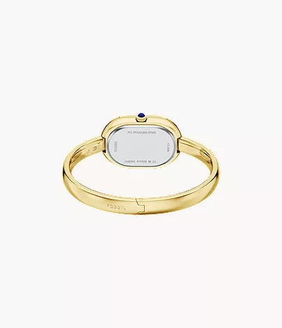 Sloan 25mm Three-Hand Gold-Tone Stainless Steel Watch Bangle
