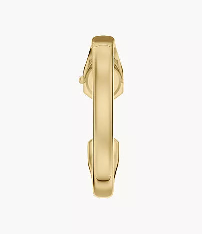 Harlow 16mm Two-Hand Gold-Tone Stainless Steel Watch Bangle