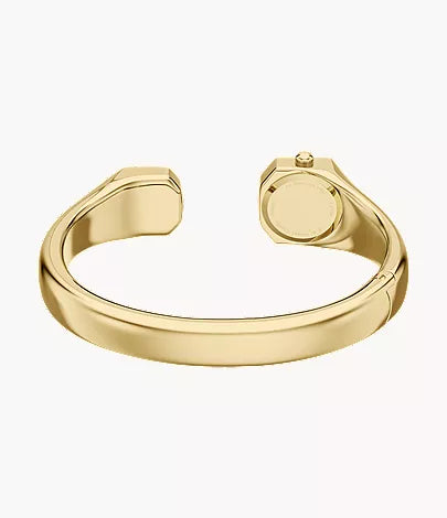 Harlow 16mm Two-Hand Gold-Tone Stainless Steel Watch Bangle
