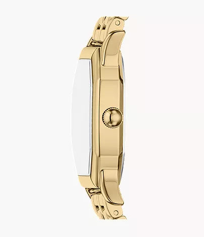 Harlow 27mm Three-Hand Gold-Tone Stainless Steel Watch