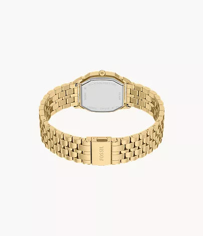 Harlow 27mm Three-Hand Gold-Tone Stainless Steel Watch