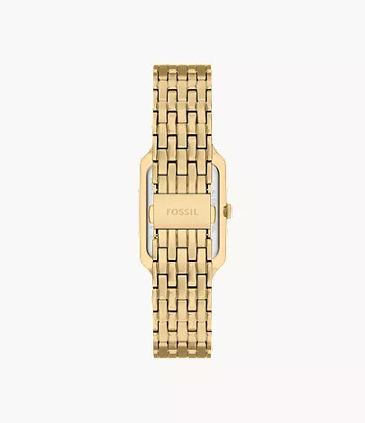 Raquel 23mm Three-Hand Gold-Tone Stainless Steel Watch