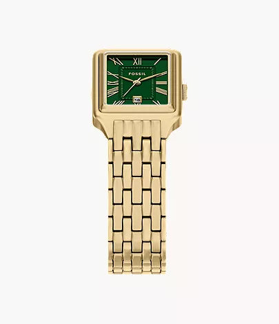 Raquel 23mm Three-Hand Gold-Tone Stainless Steel Watch