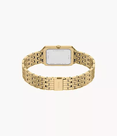 Raquel 23mm Three-Hand Gold-Tone Stainless Steel Watch